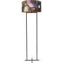 Stehleuchte Cross 1-flammig Samt Multicolor &Oslash;52cm