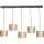 masterlight Pendelleuchte Venus 5-flammig Samt Sand 130x20cm