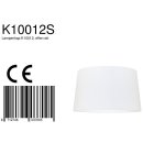 Steinhauer Lampenschirm/ Leuchtenschirm  Chintz Weiß 45x45cm