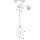 Steinhauer Pendelleuchte Aureole 1-flammig Mattes Schwarz 17x17cm