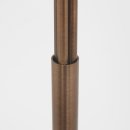 Steinhauer Stehleuchte Sovereign classic  3-flammig Bronze Matt/ Weiß 46x46cm