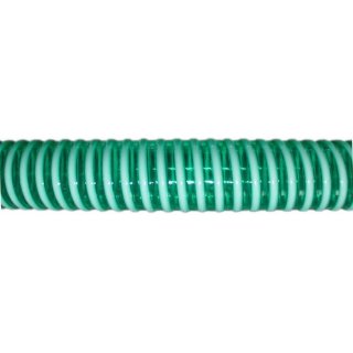 5m Schritte Saugschlauch Spiralschlauch Förderschlauch Pumpenschlauch grün 