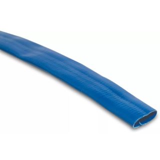25m Flachschlauch Ablaufschlauch PVC 203mm Abwasserschlauch 3bar blau type heavy