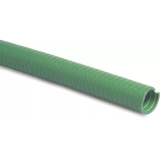 30m Profi Spiralschlauch 1 1/2" Zoll 38mm grün Saugschlauch PVC Pumpenschlauch Ansaugschlauch medium duty