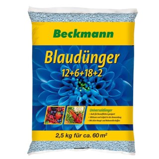 Blaudünger spezial Blaukorn Volldünger Universaldünger 12+6+18+2 2,5 kg Beutel