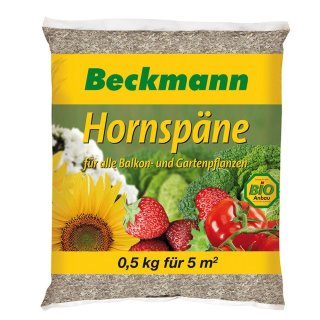 Hornspäne Horndünger Naturdünger 0,5 kg Beutel