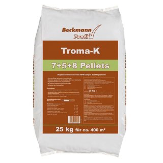 Troma-K Pellets Universaldünger Gemüsedünger 25 kg Sack