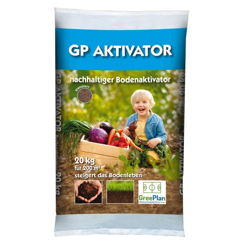 GP Aktivator Bodenaktivator org. Bodenhilfsstoff 20kg Sack 130-200 m NPK- Dnger 4+3+4(+4,5) - ponde,  44,95
