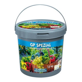 GP Spezial org.-min. Universal-Gartendünger 7,5kg Eimer 150 m² NPK-Dünger 7+7+10(+4)