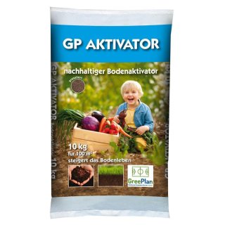 GP Aktivator Bodenaktivator org. Bodenhilfsstoff 10kg Beutel 100 m² NPK-Dünger 4+3+4(+4,5)