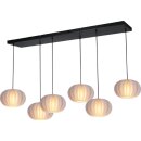 masterlight Pendelleuchte Arena 6-flammig Acryl...