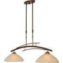 masterlight Pendelleuchte Bolzano 2-flammig Alabasterglas...