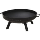 Feuerschale Feuerkorb 55cm Feuerstelle schwarz