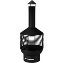Terrassenofen 105x41cm Gartenkamin Feuerschale Feuerkorb...