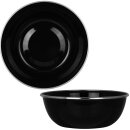Michelino Campingschalen-Set 2-tlg. schwarz Obstschale Müslischale Schüssel 14,5cm 520ml