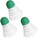 Badminton Schläger und Federball Set (Grün)