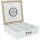 Teebox 9 Fächer Holz weiß Teekiste Teebeutelbox Tee Teebeutelkiste Teekasten
