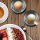 4 Stück Edelstahl Eierbecher Eierhalter stapelbar Eier Becher Egg Cup Eierständer Ständer Gastro Qualität