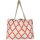 Strandtasche Einkaufstasche aus Baumwolle orange