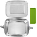 Lunchbox Edelstahl 20 x 14,5 x 6 cm