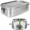 Lunchbox Edelstahl 20 x 14,5 x 6 cm