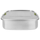 Lunchbox Edelstahl 20 x 14,5 x 6 cm