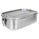Lunchbox Edelstahl 20 x 14,5 x 6 cm