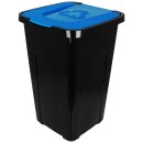 Abfalltonne Recycling 50L blau