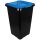Abfalltonne Recycling 50L blau