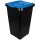 Abfalltonne Recycling 50L blau
