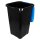 Abfalltonne Recycling 50L blau