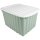 Box Wellington mit Deckel 5,5L Grün 30x20x16 cm