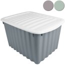 Box Wellington mit Deckel 5,5L Blau 30x20x16 cm