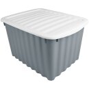 Box Wellington mit Deckel 5,5L Blau 30x20x16 cm