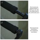 Fahrradspiegel oval für Lenkerende