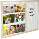 Notiztafel für Fotos und Memos MDF Memoboard