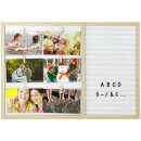 Notiztafel für Fotos und Memos MDF Memoboard