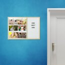 Notiztafel für Fotos und Memos MDF Memoboard