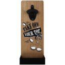 Flaschenöffner 30x12cm - Take off your top