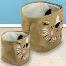 Löwe 2er Korb Set Kinder Aufbewahrungskorb...