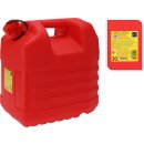 EDA Profi Benzinkanister 5l, 10l, 20l Reservekanister Kraftstoffkanister Dieselkanister mit Trichter und Schraubdeckel