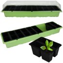 Mini Gewächshaus  Anzuchttöpfe Anzuchtset...