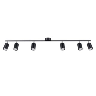 Deckenleuchte LEMMI 6L schwarz