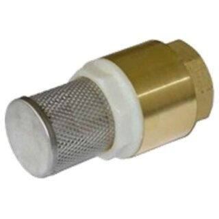 Messing Federbelastetes Fussventil 1 Zoll (25,4 mm)