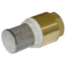 Messing Federbelastetes Fussventil 1 Zoll (25,4 mm)