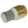 Messing Federbelastetes Fussventil 1 Zoll (25,4 mm)