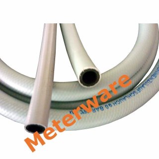 Waschmaschinen- / Spülmaschinenzulaufschlauch grau, Ø 10 mm / 13  mm, Meterware