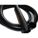 Kunststoffspiralschlauch Ansaugschlauch &Oslash;19mm schwarz Meterware Poolschlauch
