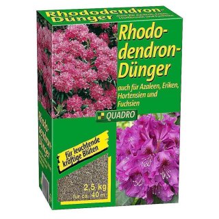 Rhododendrondünger 2,5kg Moorbeetpflanzendünger Azaleendünger