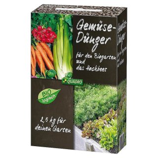 Bio - Gem&uuml;sed&uuml;nger f&uuml;r den Bio-Garten 2,5 kg